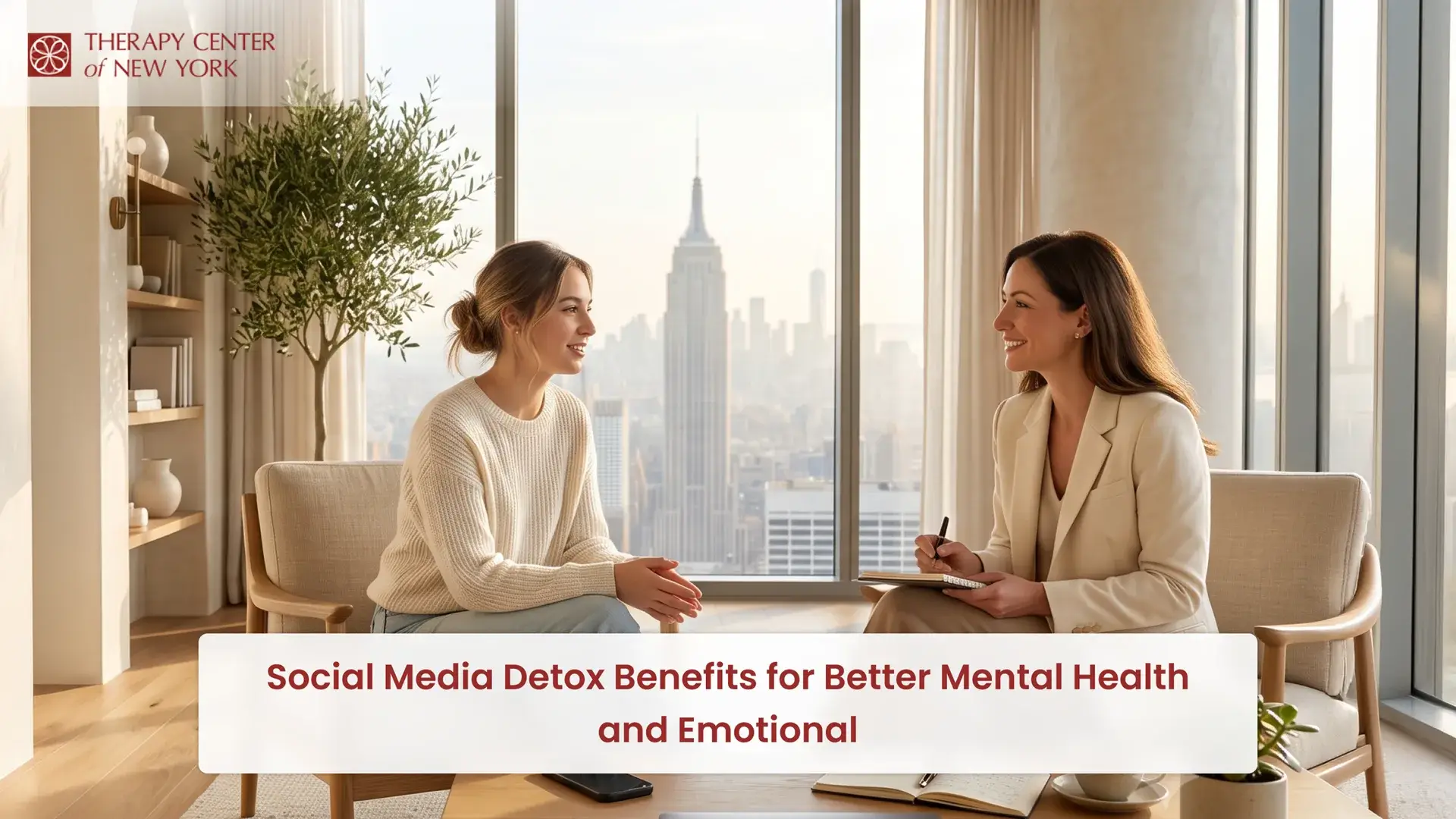 Social Media Detox Benefits for Better Mental Health and Emotional Well-Being | Therapy Center of New York